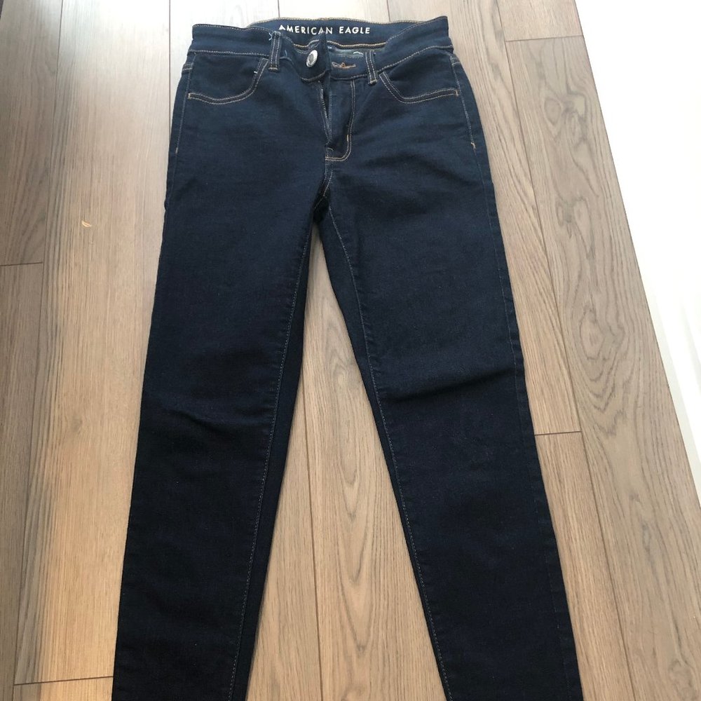 American Eagle High Rise Skinny Jeans